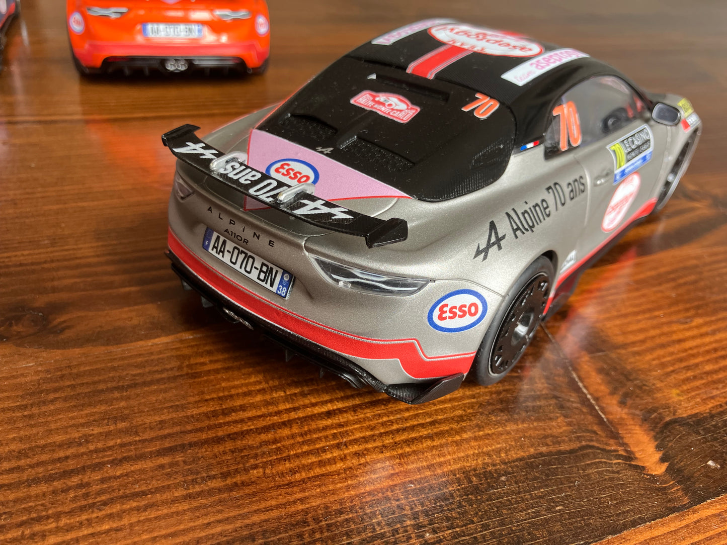SOLIDO 1/18e - Alpine A110 Radicale 2025 "Grise" - Team Aseptogyl - Exemplaire unique