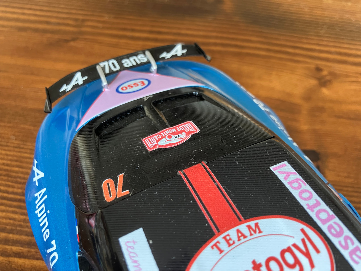 SOLIDO 1/18e - Alpine A110 Radicale 2025 "Bleue - Team Aseptogyl - 2 exemplaires