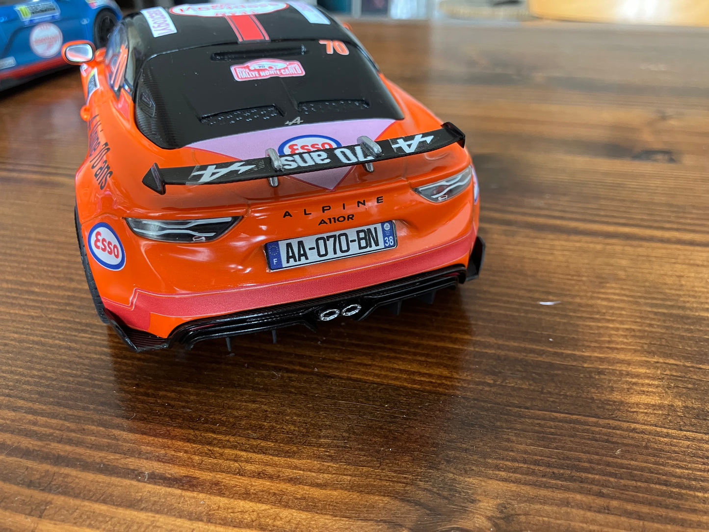 SOLIDO 1/18e - Alpine A110 Radicale 2025 "Orange" - Team Aseptogyl - 4 exemplaires