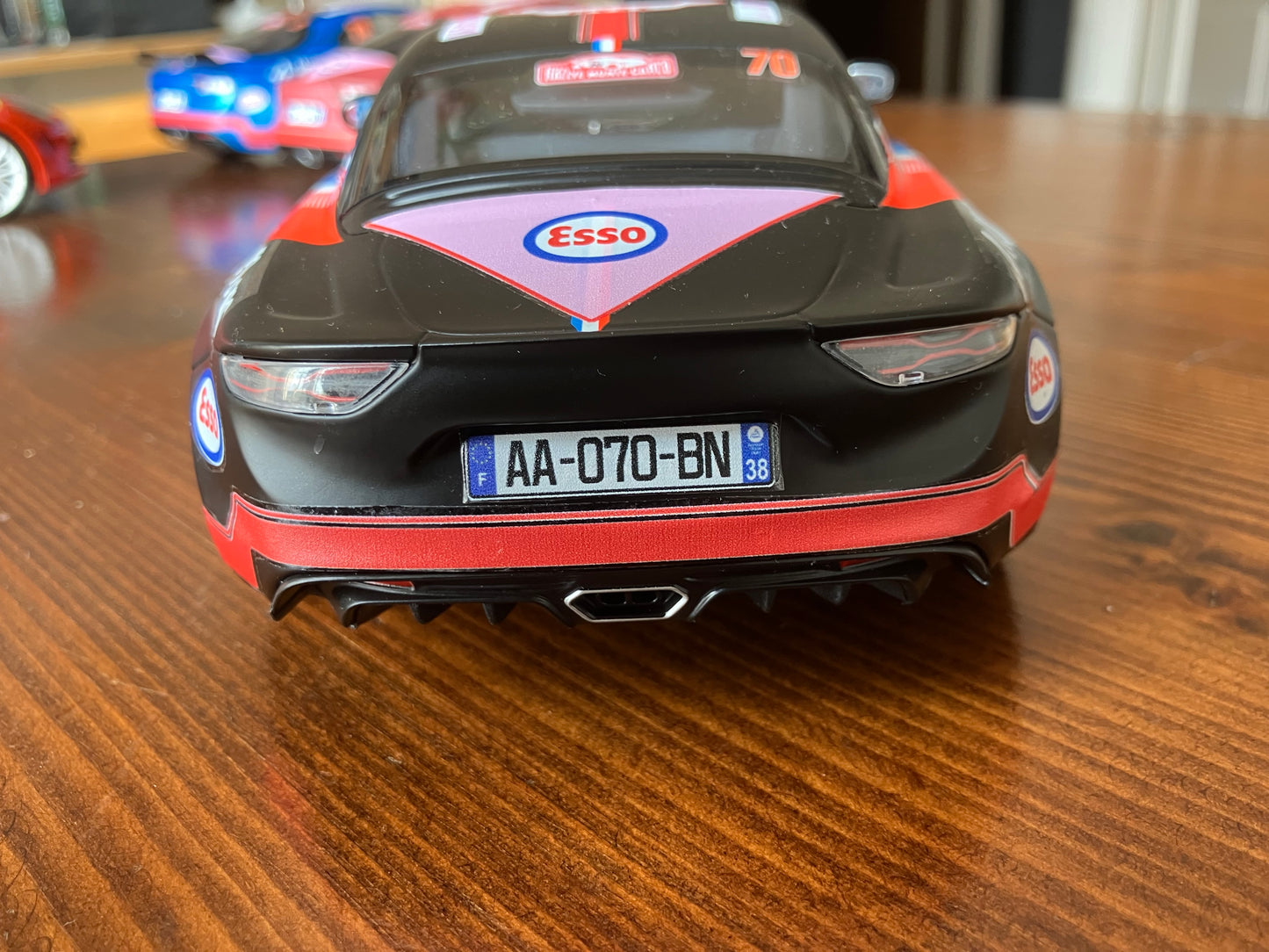 SOLIDO 1/18e - Alpine A110 Trackside - Team Aseptogyl - Exemplaire unique