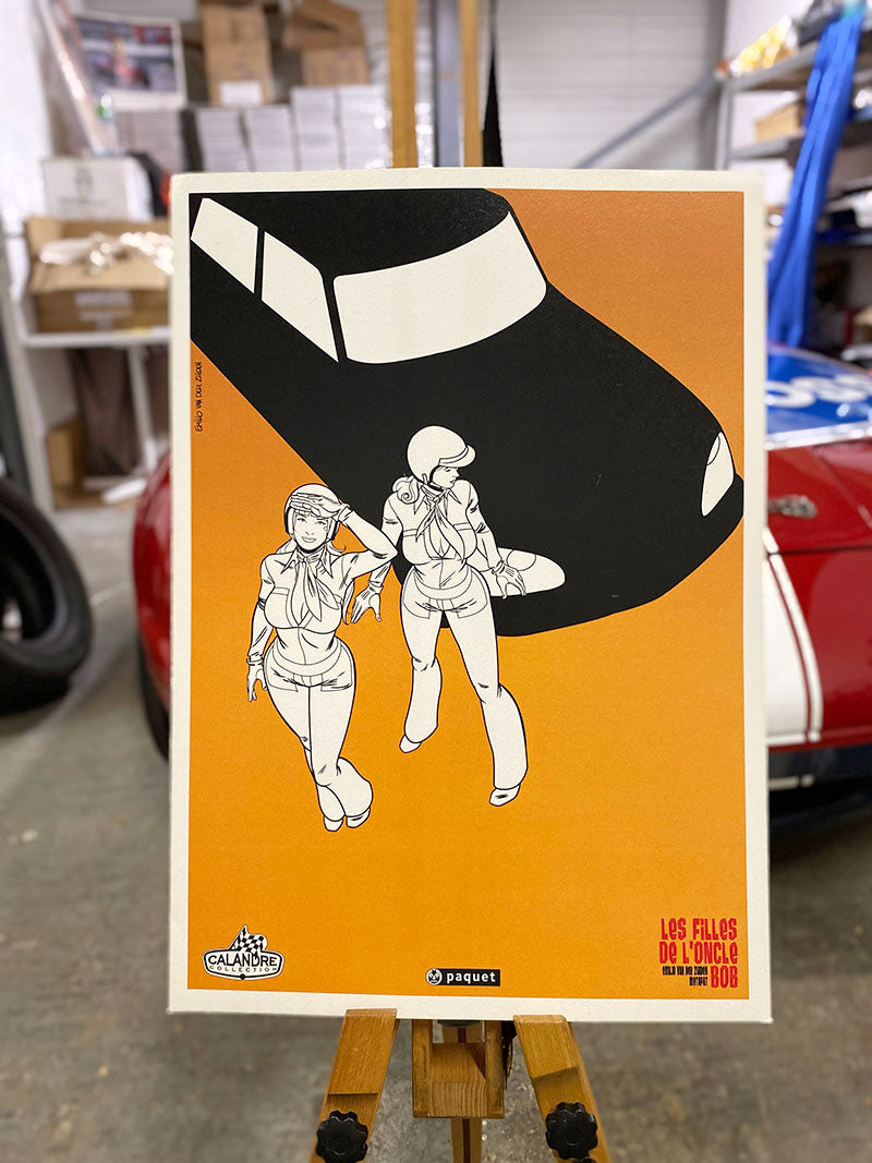 Poster - Alternate cover "Uncle Bob's Daughters". - POP ART, Emilio van der Zuiden