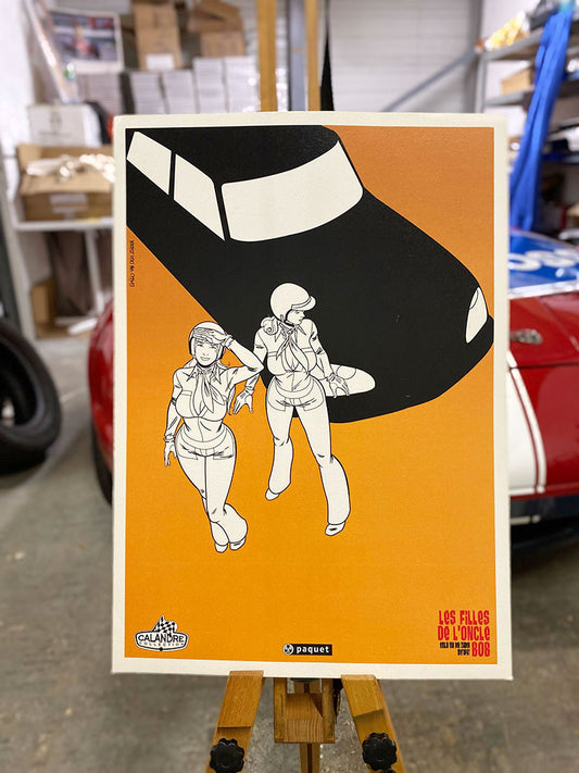 Poster - Alternate cover "Uncle Bob's Daughters". - POP ART, Emilio van der Zuiden