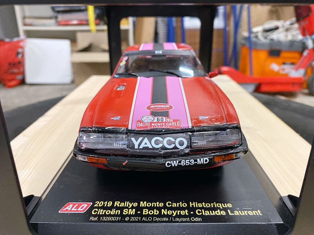 Citroën SM 1/18th “Proto 1972” Monte-Carlo Historic Rally 2019