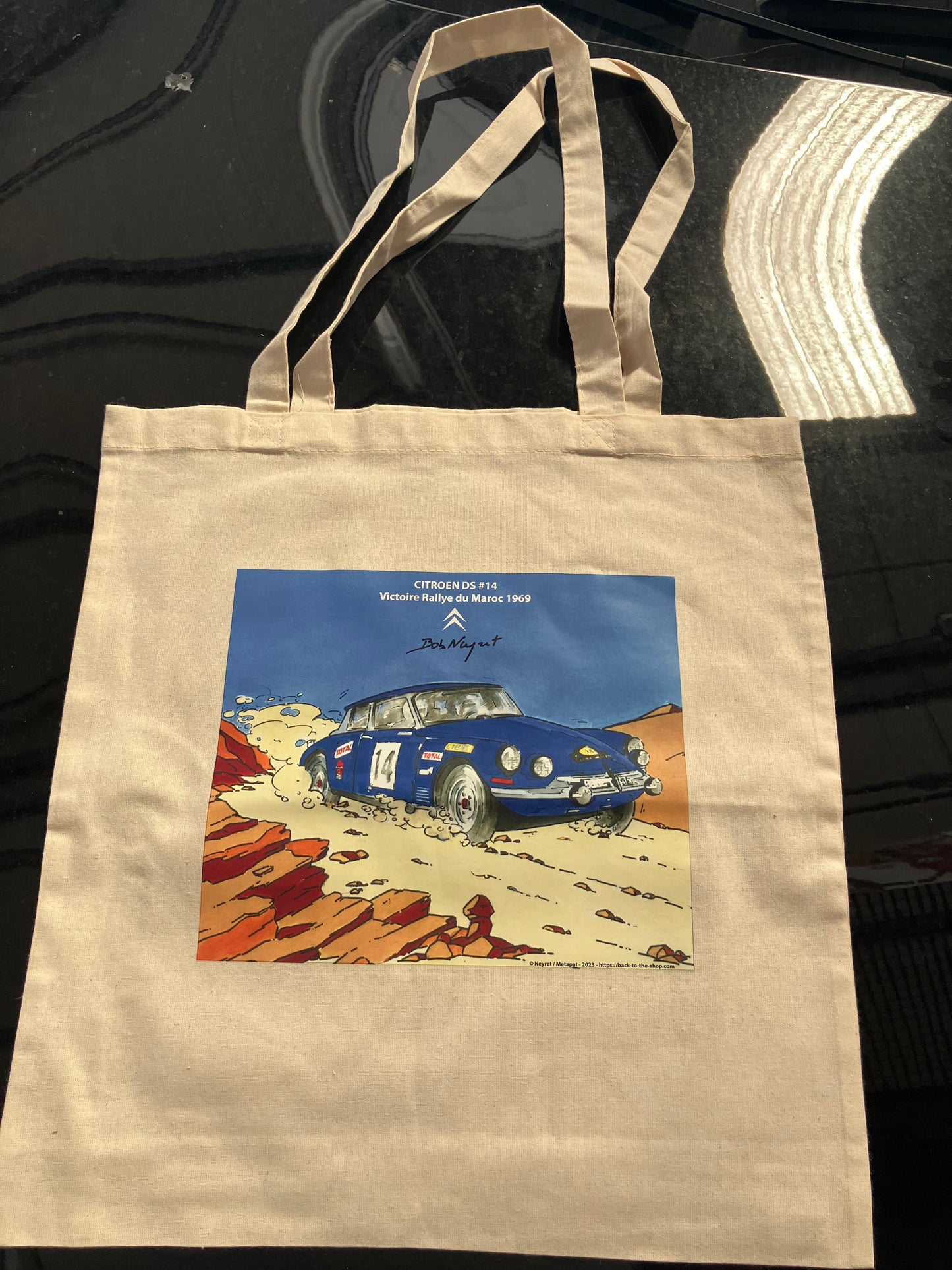Lot de 2 Tote-Bags : Citroën Maroc et Citroën 100 ans
