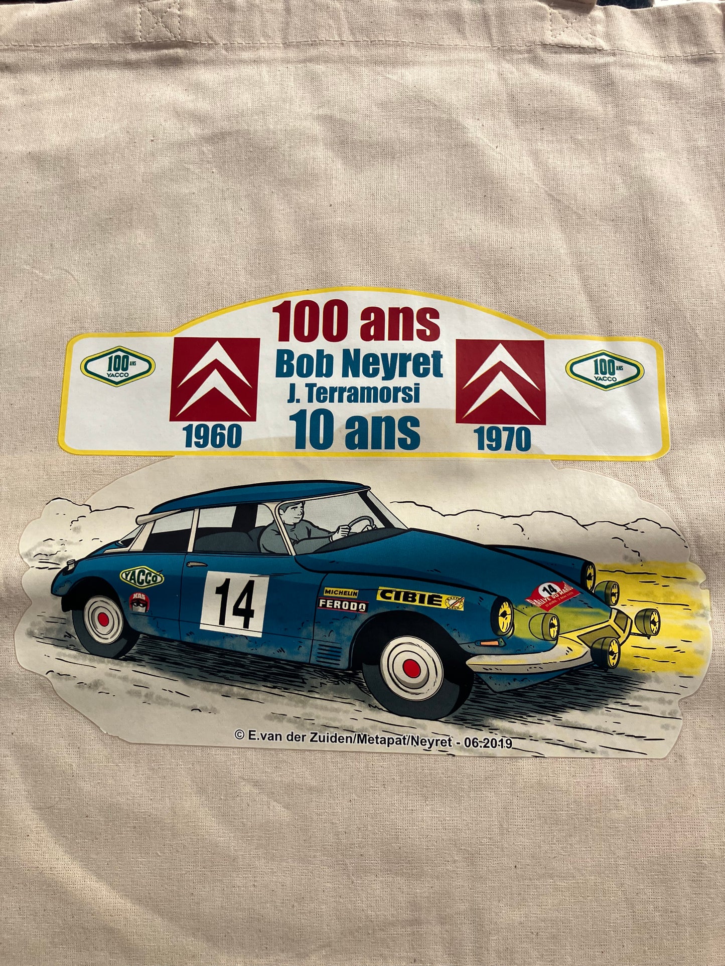 Tote-Bag série limitée : 100 ans Citroën 2019