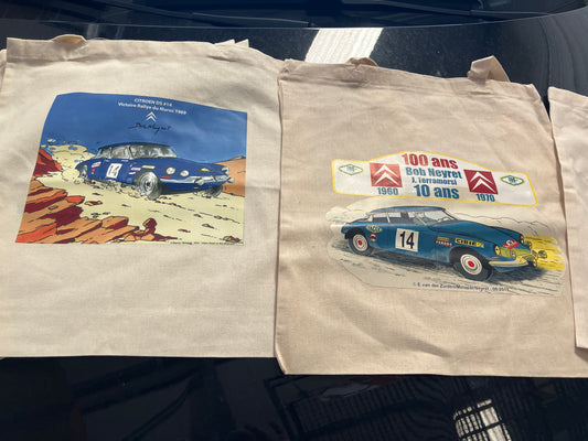 Lot de 2 Tote-Bags : Citroën Maroc et Citroën 100 ans