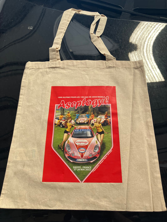 Lot de 2 Tote-Bags: Alpine 70 ans et Alpine 2022