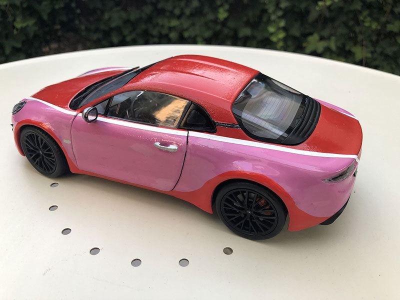 Alpine A110 S (2020) - 1/18e - Team Aseptogyl - Modèle «proto»