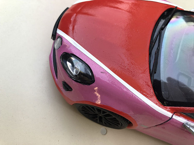 Alpine A110 S (2020) - 1/18e - Team Aseptogyl - Modèle «proto»