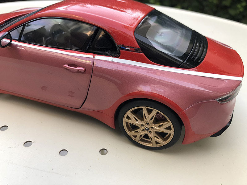 Alpine A110 Color (2020) - 1/18th - Team Aseptogyl - “Proto” model