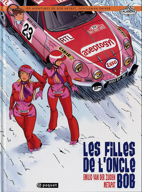 HD Canvas “Alpine A110 Advertisement” Homage Team Aseptogyl – Small – 40x54 cm