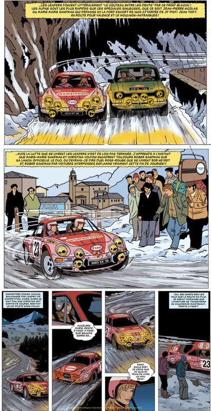 Comic Strip “Uncle Bob’s Daughters” – French