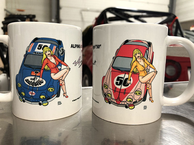 MUG “Alpine A110 50 years 1973-2023” - Bob Neyret - Team Aseptogyl limited series 72 pieces