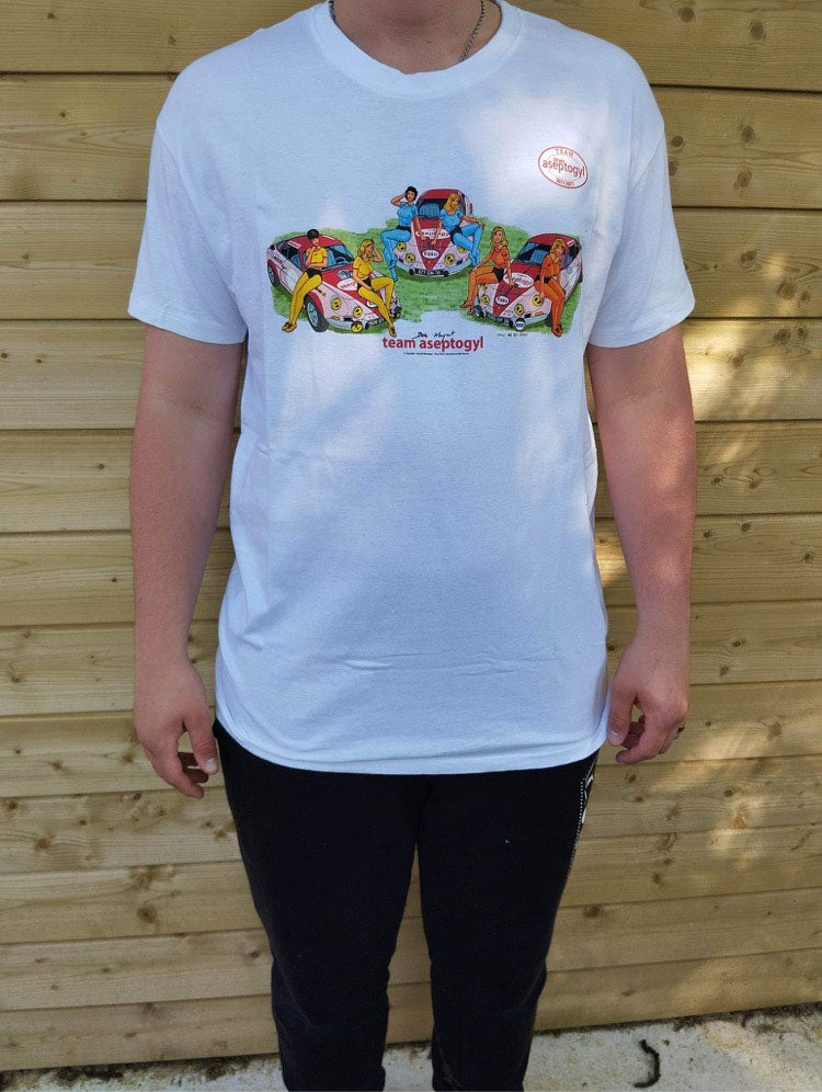 Limited series “Team Aseptogyl 50 years” t-shirt – 100 copies