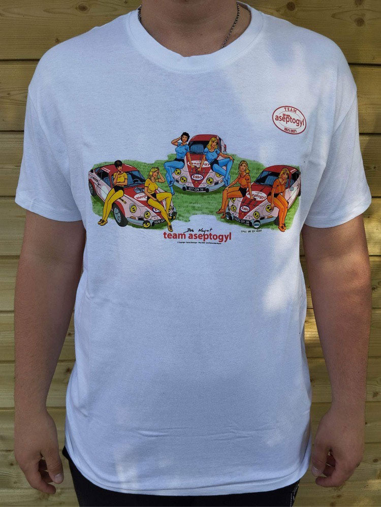 Limited series “Team Aseptogyl 50 years” t-shirt – 100 copies