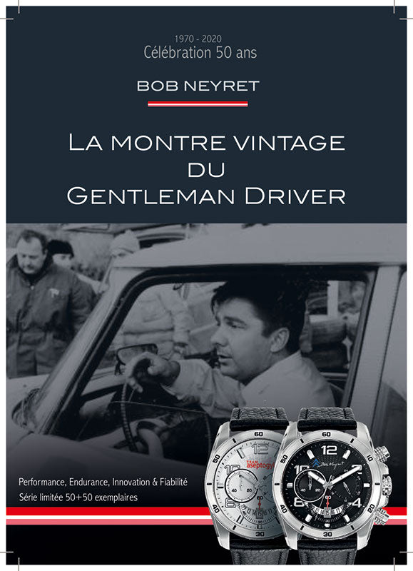 “DS Bob Neyret” Chronograph Watch Limited 50 pieces
