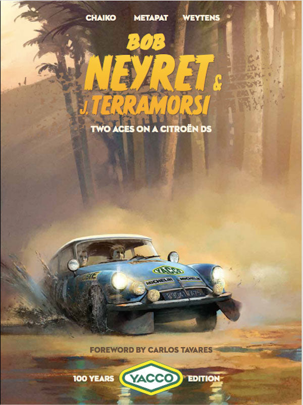 Comic book “Two Aces on a Citroën DS” - English