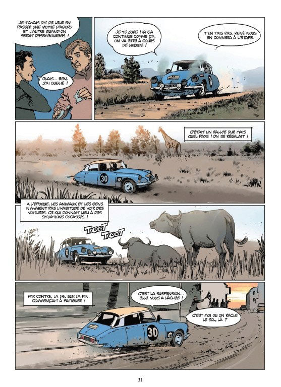Comic book “Pair of Aces for a DS” – French