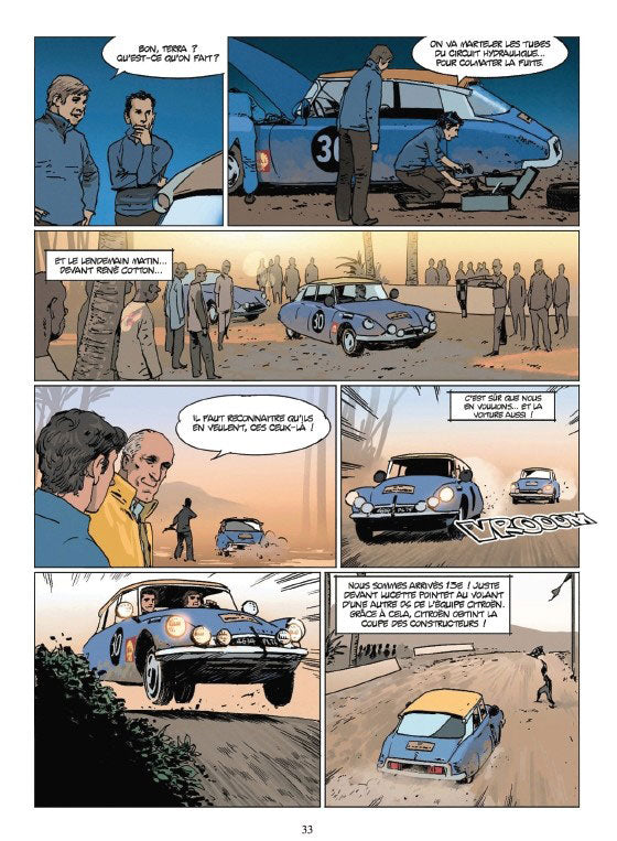 Comic book “Pair of Aces for a DS” – French