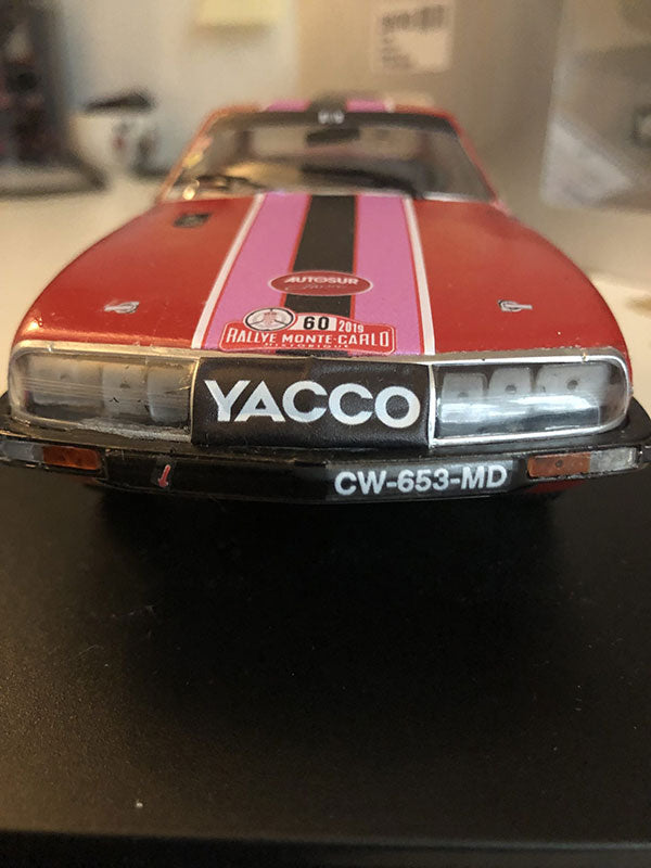 Citroën SM 1/24e «Proto 1972» Rallye Monte-Carlo Historique 2019