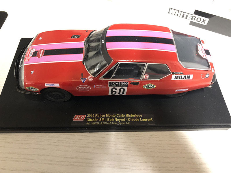 Citroën SM 1/24e «Proto 1972» Rallye Monte-Carlo Historique 2019