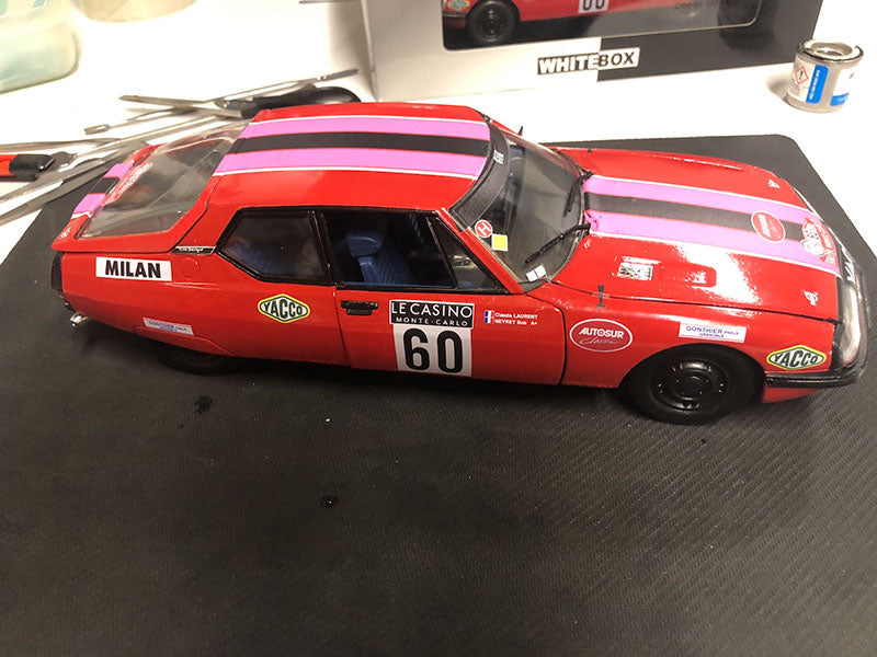 Citroën SM 1/18th “Proto 1972” Monte-Carlo Historic Rally 2019