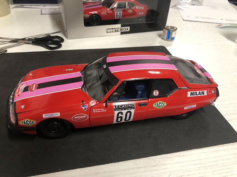 Citroën SM 1/18th “Proto 1972” Monte-Carlo Historic Rally 2019
