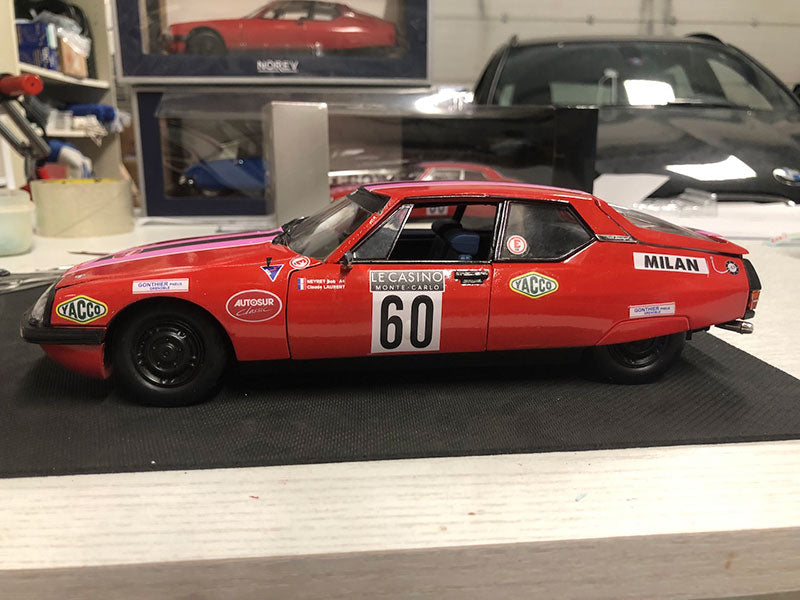 Citroën SM 1/18th “Proto 1972” Monte-Carlo Historic Rally 2019