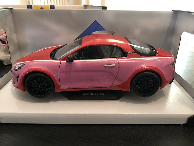 Alpine A110 S (2020) - 1/18e - Team Aseptogyl - Modèle «proto»