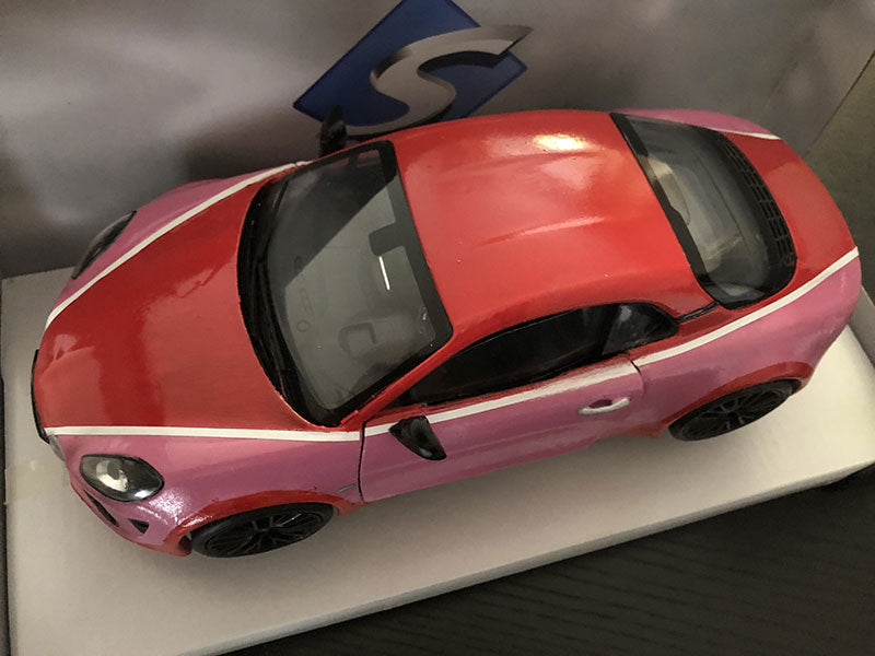 Alpine A110 S (2020) - 1/18e - Team Aseptogyl - Modèle «proto»