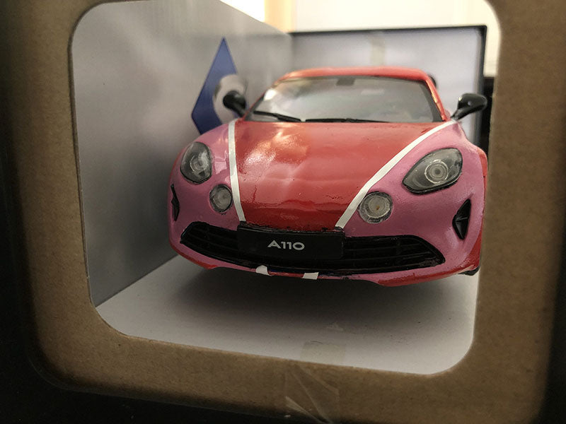 Alpine A110 S (2020) - 1/18e - Team Aseptogyl - Modèle «proto»