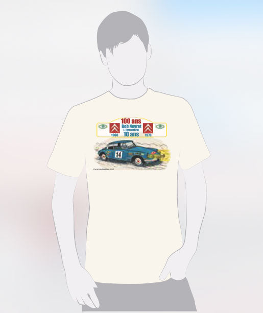 Tee-shirt série limitée commémoration «100 Ans Citroën» - 1919-2019