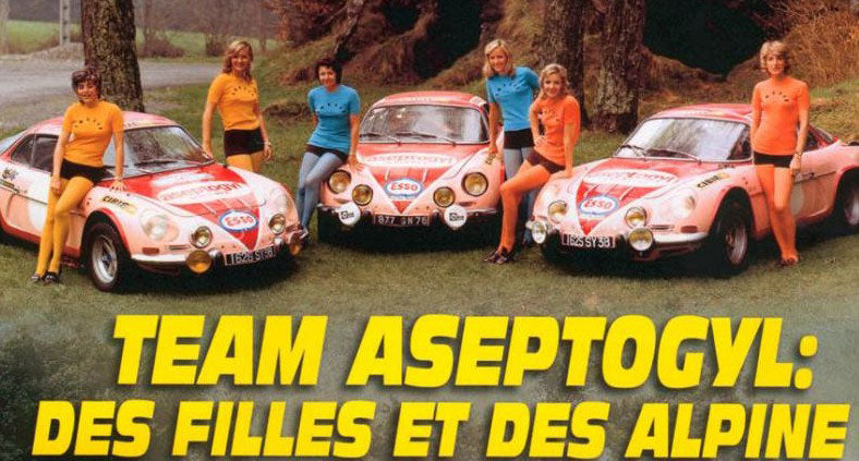 HD Canvas “Team Aseptogyl Launch 1971” - Large - 80x120cm