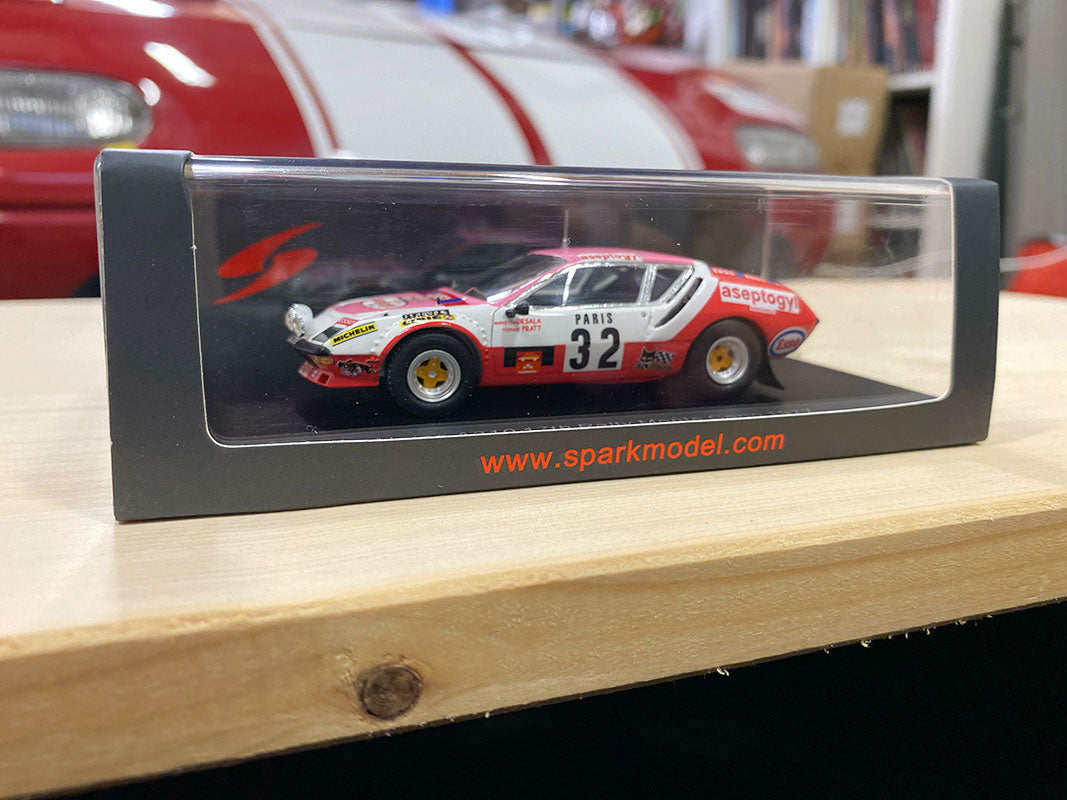 Alpine A310 Aseptogyl 1/43e - N°32 Rallye Monte-Carlo 1977 - Oksala/Mehta - SPARK