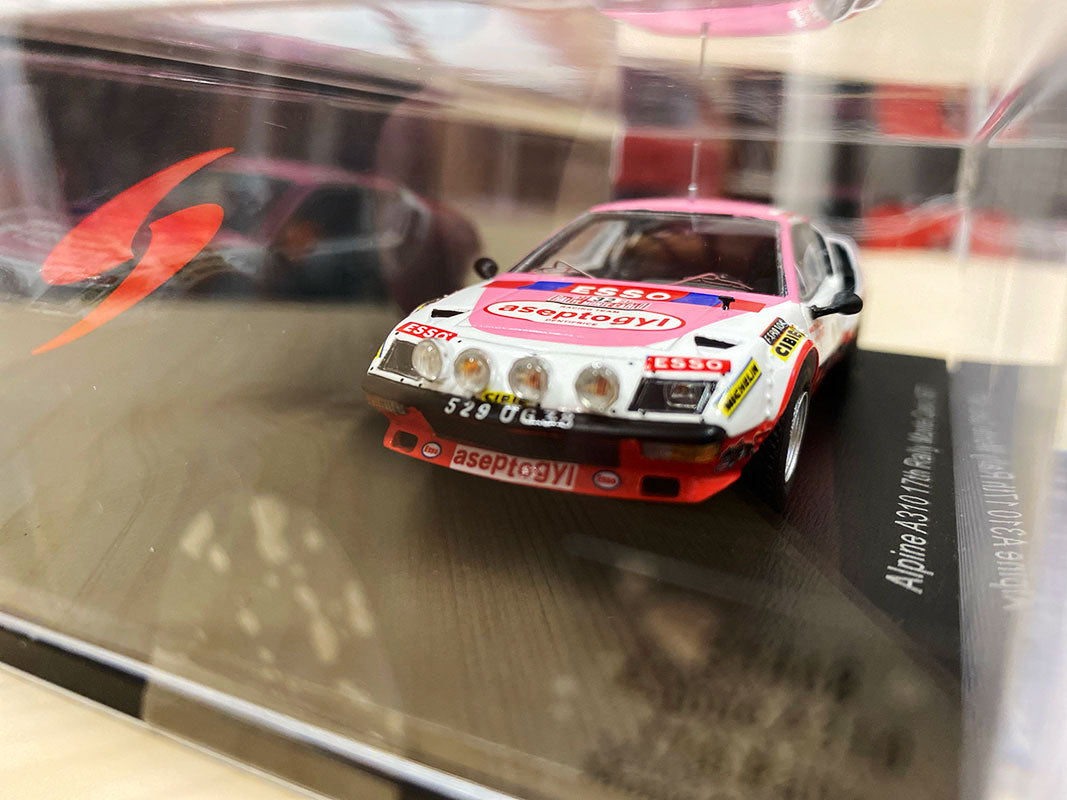 Alpine A310 Aseptogyl 1/43e - N°32 Rallye Monte-Carlo 1977 - Oksala/Mehta - SPARK