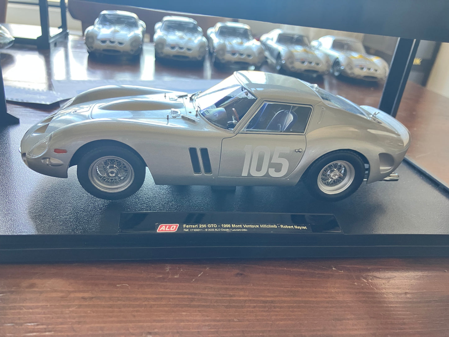 FERRARI 250 GTO 1966 MONT VENTOUX "105" - NEYRET 1/18e