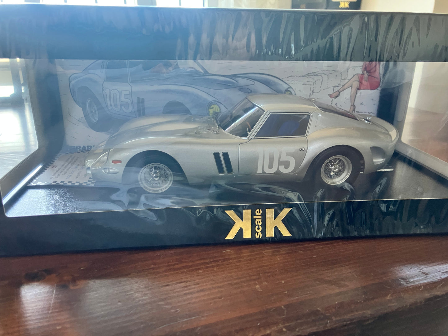 FERRARI 250 GTO 1966 MONT VENTOUX "105" - NEYRET 1/18e