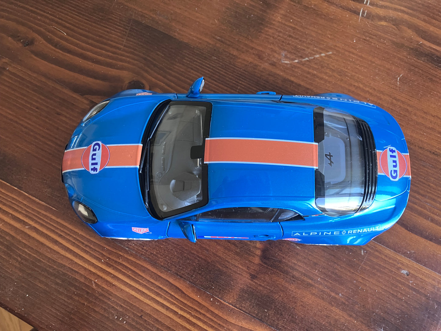 ALPINE 1/18e PURE - SOLIDO - Gulf -série limitée 4 exemplaires