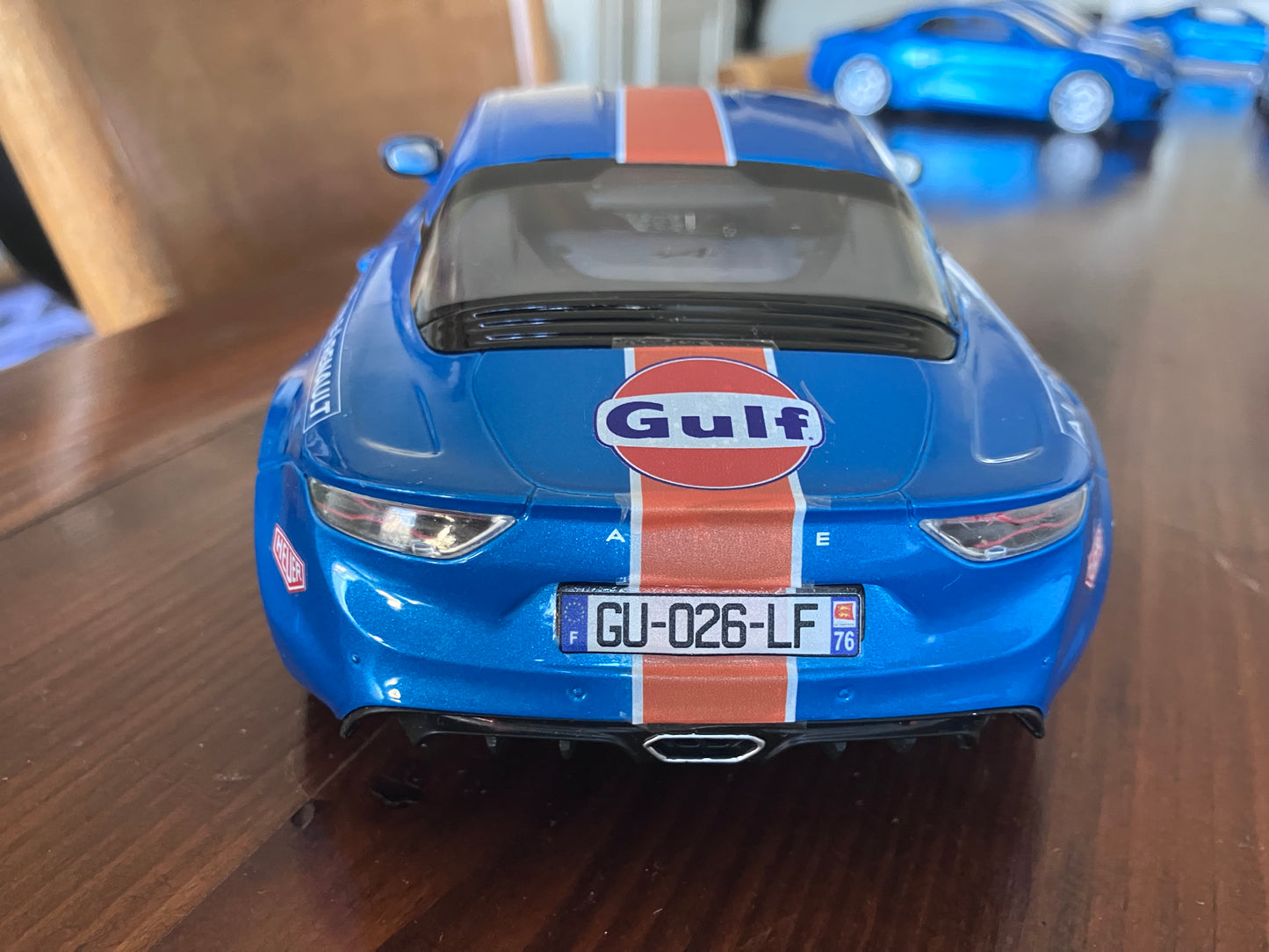 ALPINE 1/18e PURE - SOLIDO - Gulf -série limitée 4 exemplaires