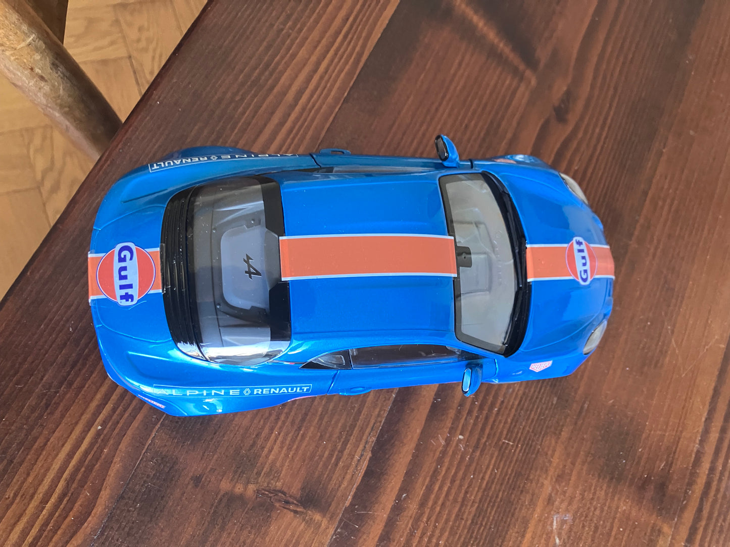 ALPINE 1/18e PURE - SOLIDO - Gulf -série limitée 4 exemplaires