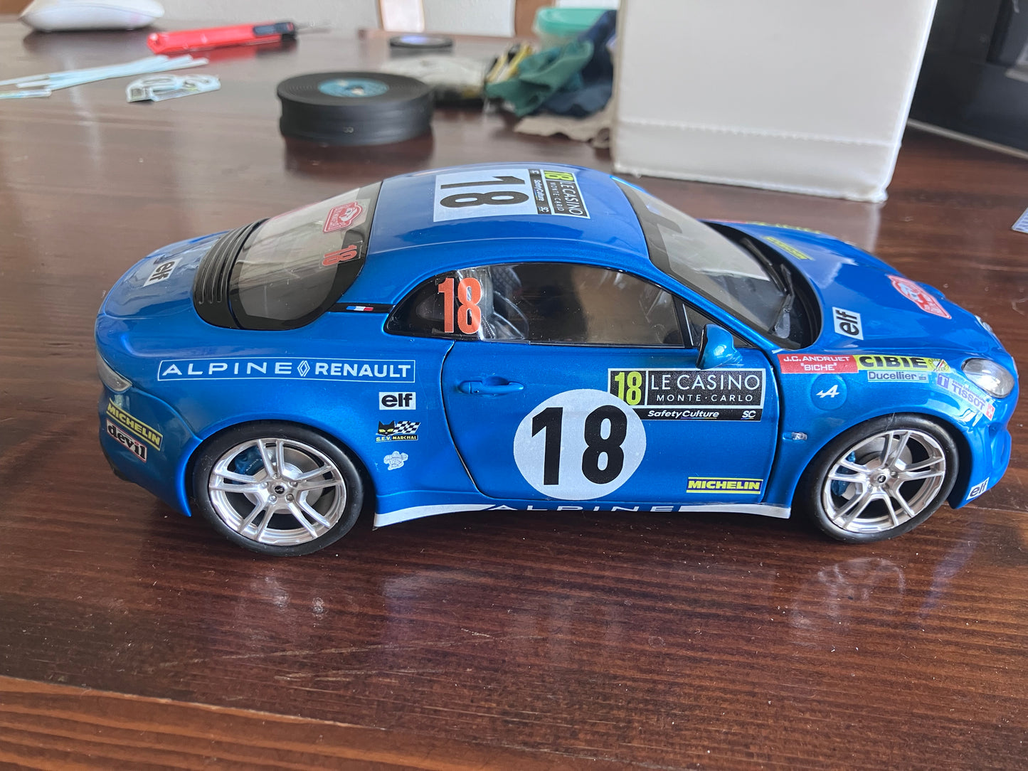 ALPINE 1/18e PURE - SOLIDO - Andruet "18" -série limitée 20 exemplaires