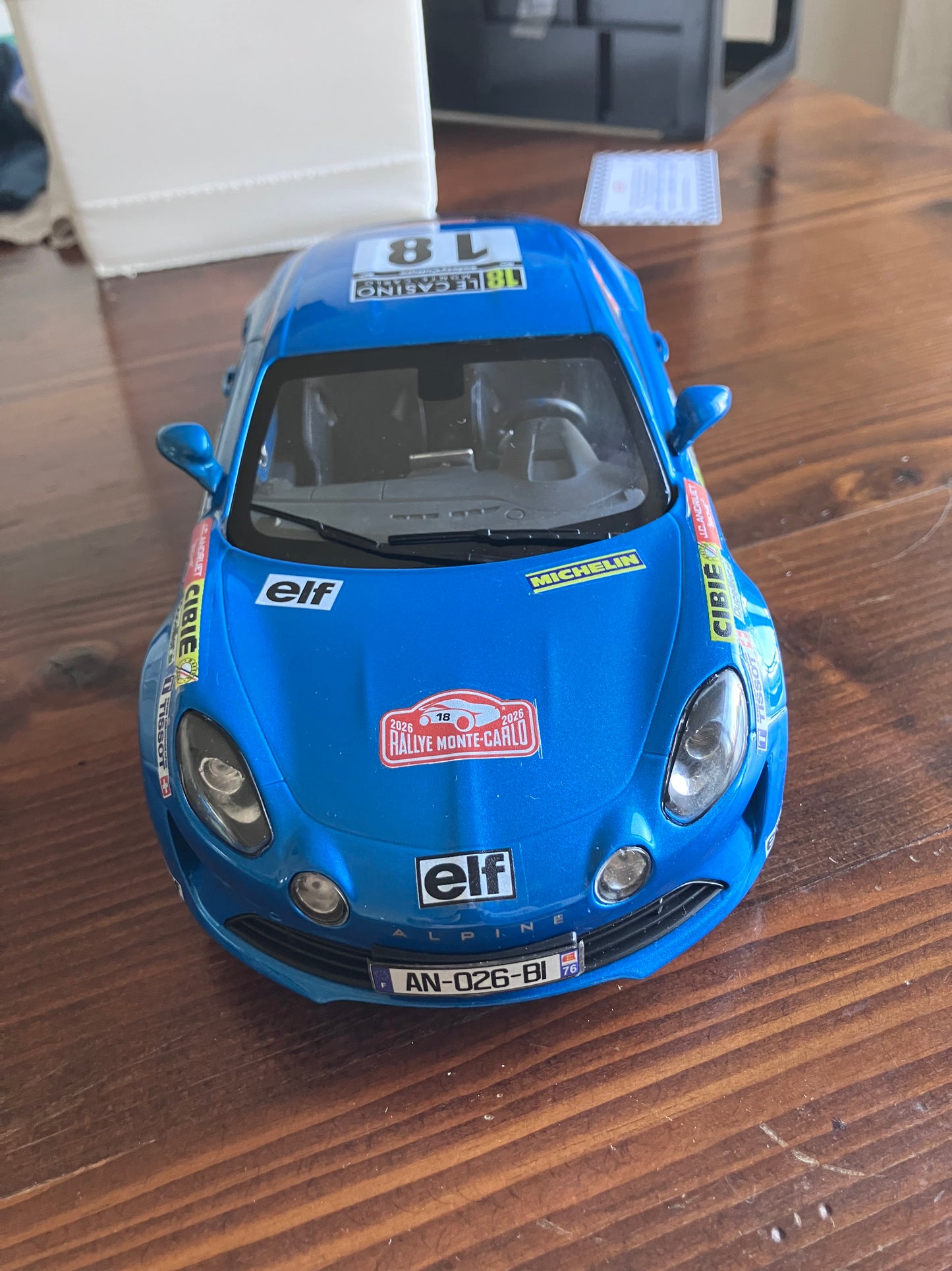 ALPINE 1/18e PURE - SOLIDO - Andruet "18" -série limitée 20 exemplaires