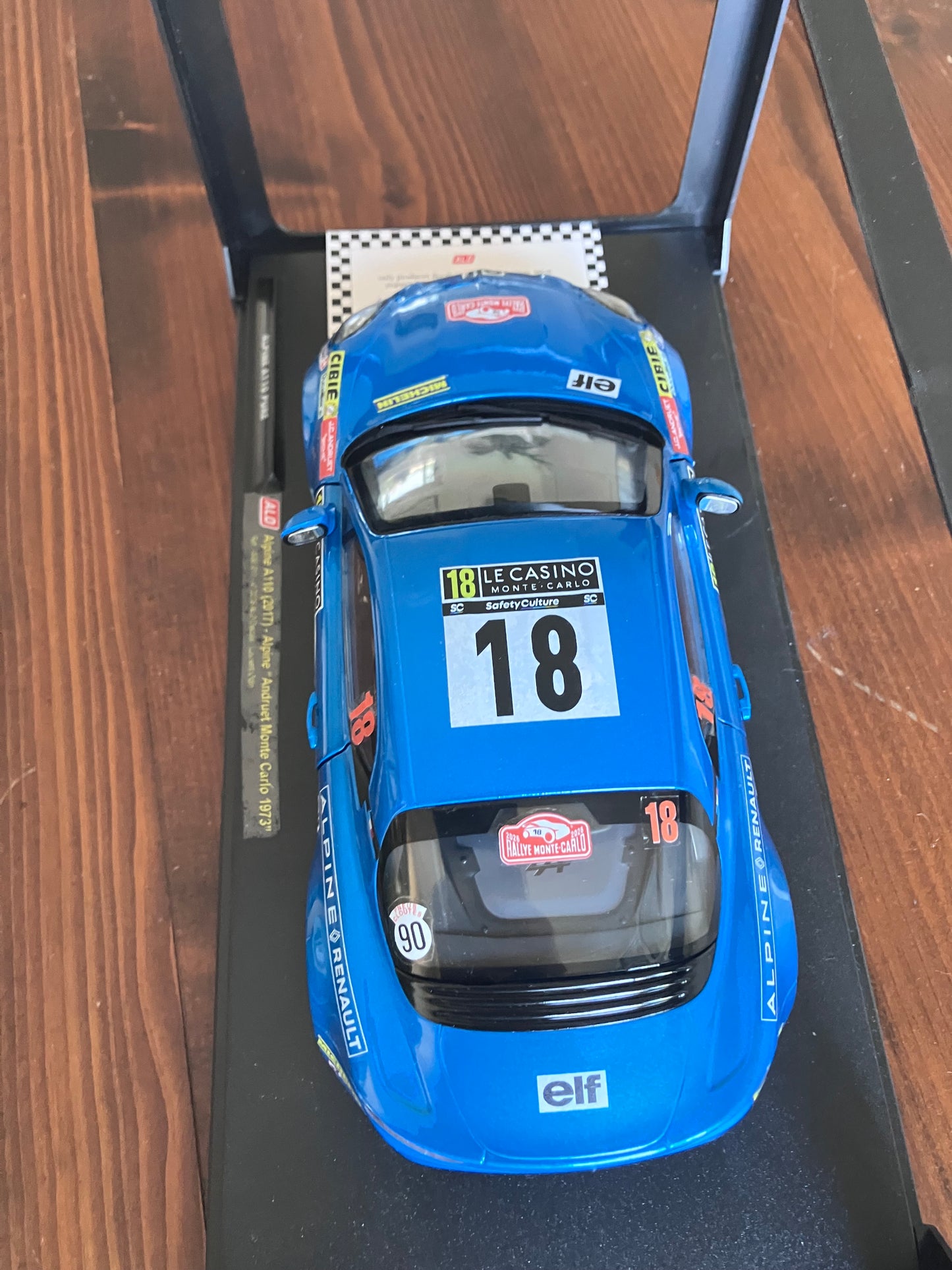 ALPINE 1/18e PURE - SOLIDO - Andruet "18" -série limitée 20 exemplaires