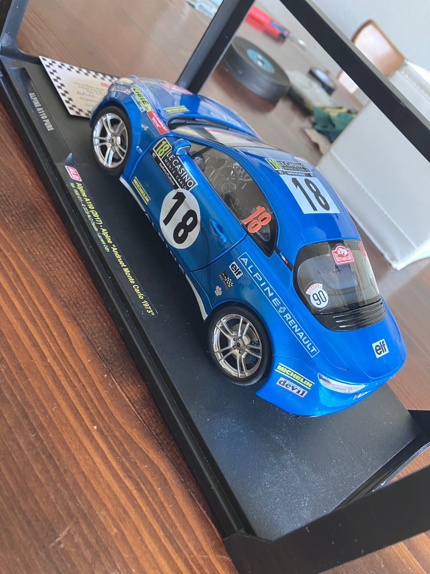 ALPINE 1/18e PURE - SOLIDO - Andruet "18" -série limitée 20 exemplaires