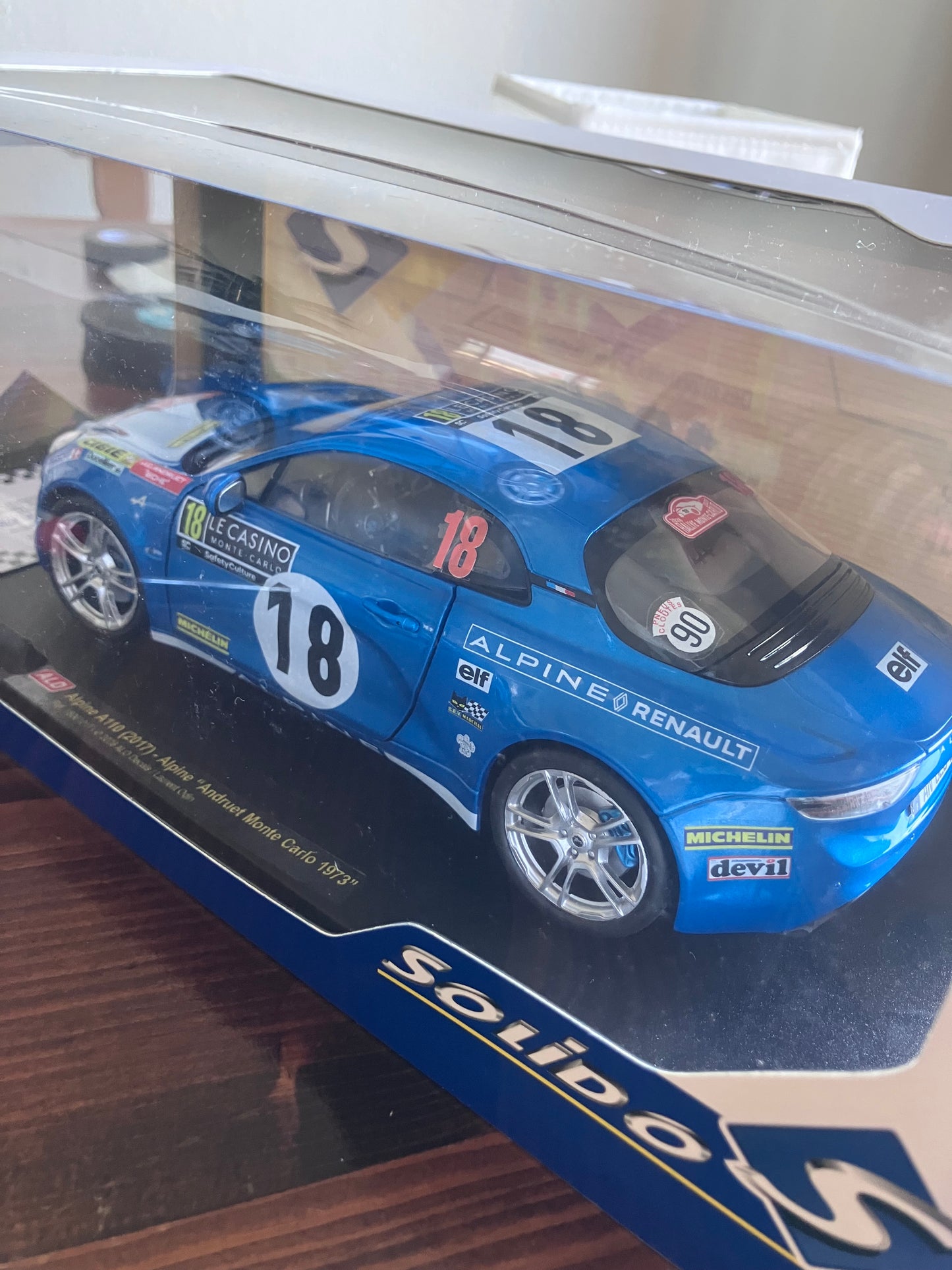 ALPINE 1/18e PURE - SOLIDO - Andruet "18" -série limitée 20 exemplaires