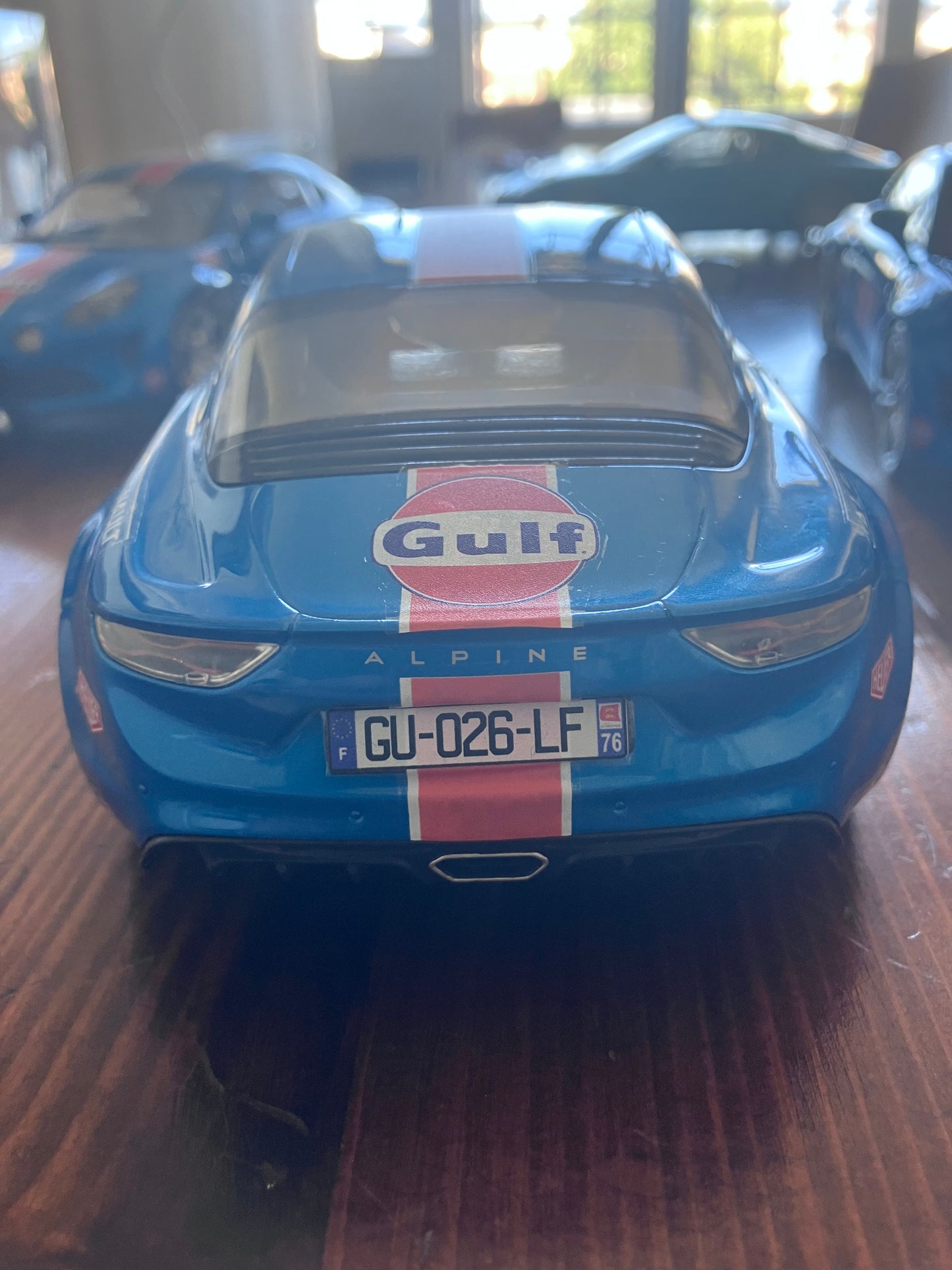 ALPINE 1/18e PURE - SOLIDO - Gulf -série limitée 4 exemplaires