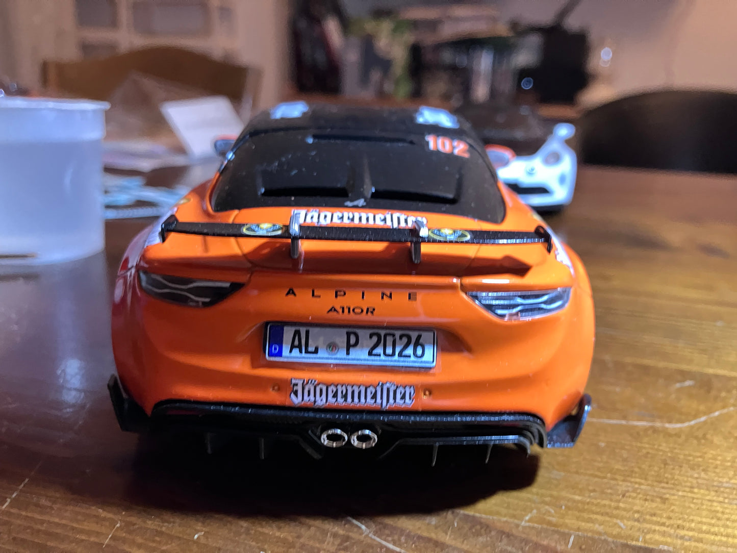 SOLIDO 1/18e -Alpine A110R Radicale Orange-Hommage-JAEGERMEISTER 1973 M06
