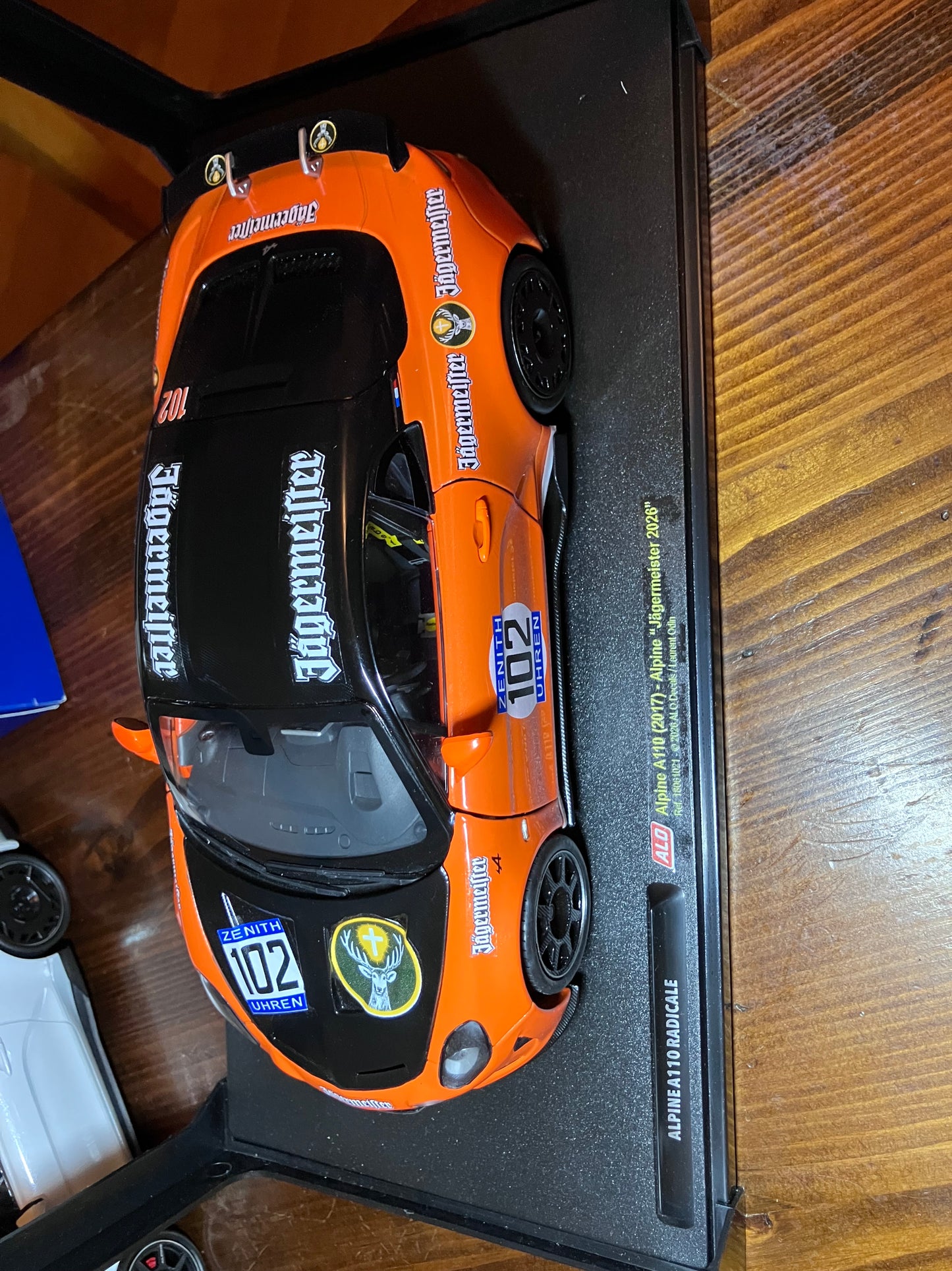 SOLIDO 1/18e -Alpine A110R Radicale Orange-Hommage-JAEGERMEISTER 1973 M06