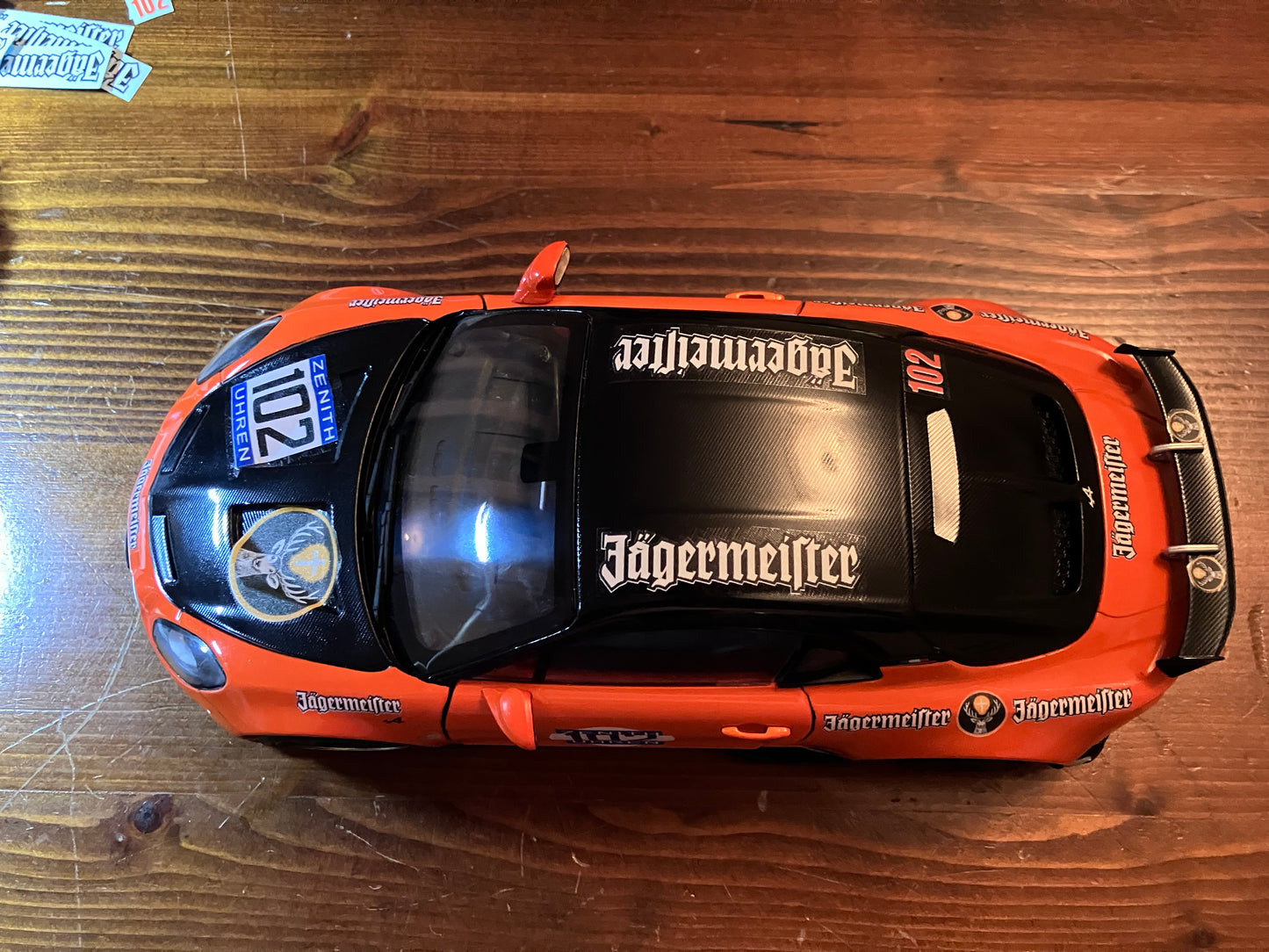 SOLIDO 1/18e -Alpine A110R Radicale Orange-Hommage-JAEGERMEISTER 1973 M06