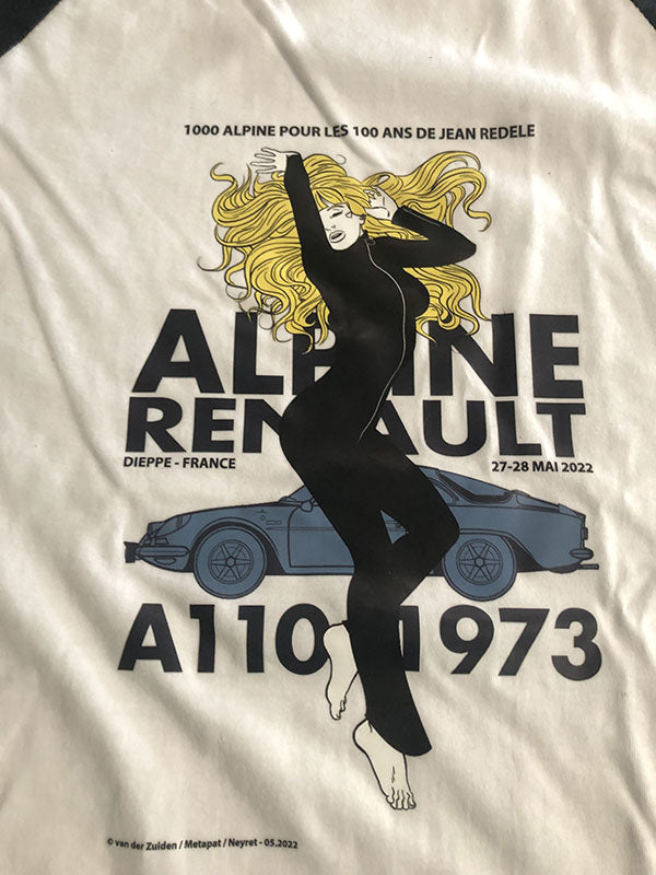 Tee-shirt série limitée commémoration «100 Ans Redele» -ALPINE- 100 exemplaires